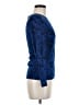 Lauren by Ralph Lauren Paisley Blue Pullover Sweater Size M - photo 4