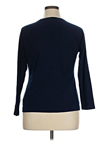 Chaps 3/4 Sleeve Top (view 2)
