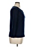 Chaps 100% Cotton Blue 3/4 Sleeve Top Size XL - photo 4