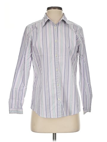 Statements Long Sleeve Button-Down Shirt (view 1)