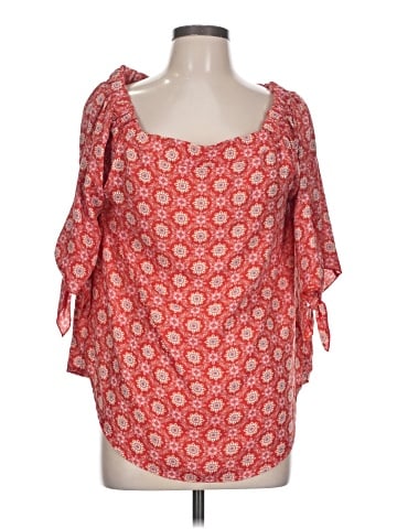 Renee C. 3/4 Sleeve Blouse (view 1)