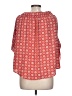 Renee C. 100% Polyester Red 3/4 Sleeve Blouse Size L - photo 2