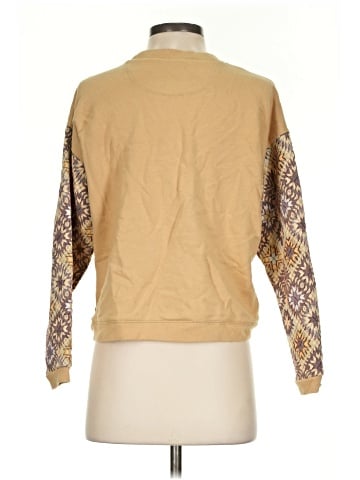Madewell Quilted-Sleeve (Re)sourced Cotton Swing Sweatshirt (view 2)
