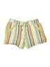 St. John's Bay Stripes Yellow Shorts Size M - photo 1