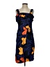 Unbranded Tropical Blue Cocktail Dress Size P (petite) - photo 1