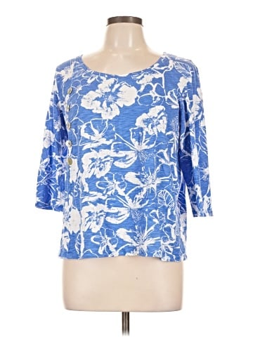 Onque Casuals 3/4 Sleeve Top (view 1)