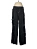 Hot Topic 100% Cotton Black Cargo Pants Size 7 - photo 1