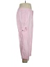 Chaps 100% Cotton Hearts Pink Cargo Pants Size 16 - photo 4