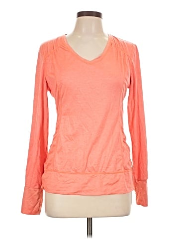 Tangerine Long Sleeve T-Shirt (view 1)