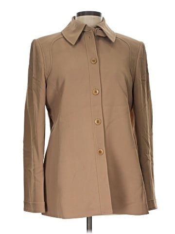 Linda Allard Ellen Tracy Trenchcoat (view 1)
