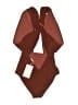 Ulla Johnson Solid Brown One Piece Swimsuit Size S - photo 2