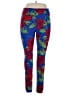 Lularoe Print Blue Leggings Size 1X (Tall & Curvy) - photo 1