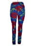 Lularoe Print Blue Leggings Size 1X (Tall & Curvy) - photo 2