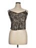 Veronica Beard 100% Silk Brown Sleeveless Top Size XL - photo 1