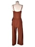 Petite Principle Solid Brown Jumpsuit Size M (petite) - photo 2