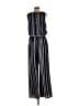 Jessica Howard Stripes Black Jumpsuit Size 12 - photo 2