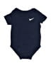 Nike 100% Cotton Blue Short Sleeve Onesie 3-6 MO / 6 MO - photo 1