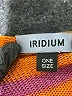 Iridium 100% Pima Cotton Stripes Orange Pullover Sweater One size - photo 7