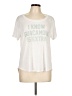 Fifth Sun Ivory Short Sleeve Top Size L - photo 1