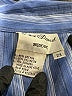 Fred David Stripes Blue Long Sleeve Button-Down Shirt Size 2X - photo 7