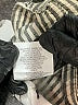 Jolt Stripes Silver Linen Pants Size 7 - photo 9