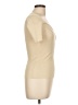 Sandro Tan Short Sleeve Top Size Lg (3) - photo 4