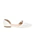 Isaac Mizrahi White Flats Size 9 1/2 - photo 1