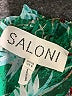 Saloni 100% Polyester Green Long Sleeve Blouse Size 6 - photo 7