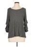 Eyeshadow Gray 3/4 Sleeve Top Size L - photo 1