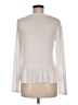 Gap Outlet Ivory Long Sleeve Top Size M - photo 2