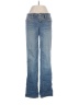 Hydraulic Chevron-herringbone Blue Jeans Size 3 - 4 - photo 1