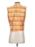 August Silk 100% Silk Orange Sleeveless Silk Top Size 4 - photo 2