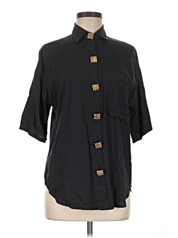 Bobbie Brooks 3/4 Sleeve Button-Down Shirt (view 1)