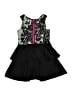 Sally Miller 100% Polyester Black Dress Size 10 - photo 2