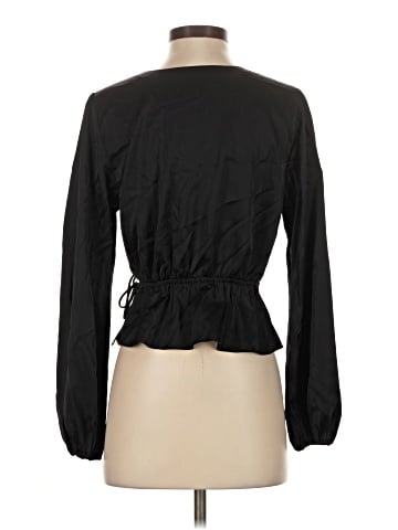 Abercrombie & Fitch Long Sleeve Blouse (view 2)