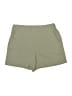 Nine West 100% Polyester Solid Green Khaki Shorts Size S - photo 1