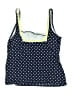 Beach House Polka Dots Blue Swimsuit Top Size 14 - photo 2