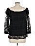 Devlin Black 3/4 Sleeve Blouse Size M - photo 2