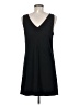 BCBGeneration Solid Black Casual Dress Size M - photo 2