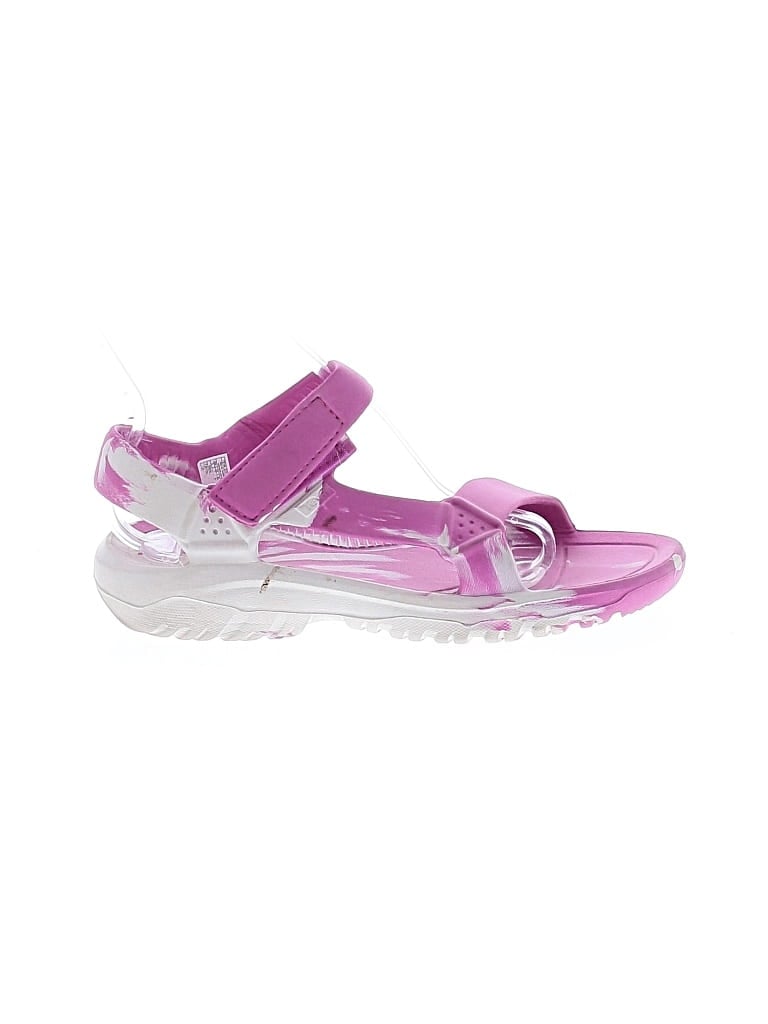 Pre-owned Teva Sandals In Pink