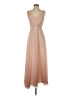 ASOS 100% Polyester Tan Cocktail Dress Size 2 - photo 1