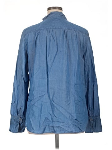 Ann Taylor Long Sleeve Button-Down Shirt (view 2)