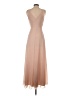 ASOS 100% Polyester Tan Cocktail Dress Size 2 - photo 2