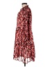 Jade 100% Polyester Print Red Casual Dress Size M - photo 5