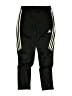 Adidas 100% Polyester Black Track Pants Size 11 - 12 - photo 1