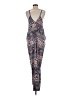 emerald Paisley Blue Casual Dress Size M - photo 2