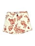 Vigoss Floral Ivory Shorts Size 6 - photo 1