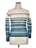 VERTIGO 100% Acrylic Stripes Blue Pullover Sweater Size XL - photo 1