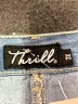 Thrill 100% Cotton Blue Denim Skirt Size 3X - photo 4