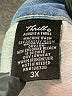 Thrill 100% Cotton Blue Denim Skirt Size 3X - photo 5